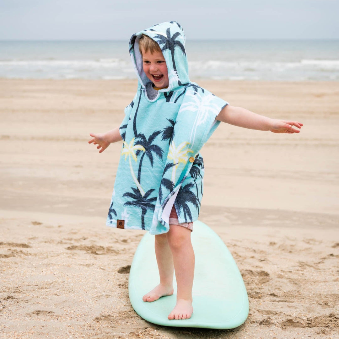 Indie surf poncho kids beach essential accessory  surf ocean surfboard
