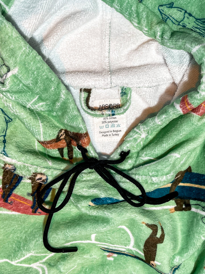 Surfponcho SURFSLOTHS volwassen - LIMITED EDITION