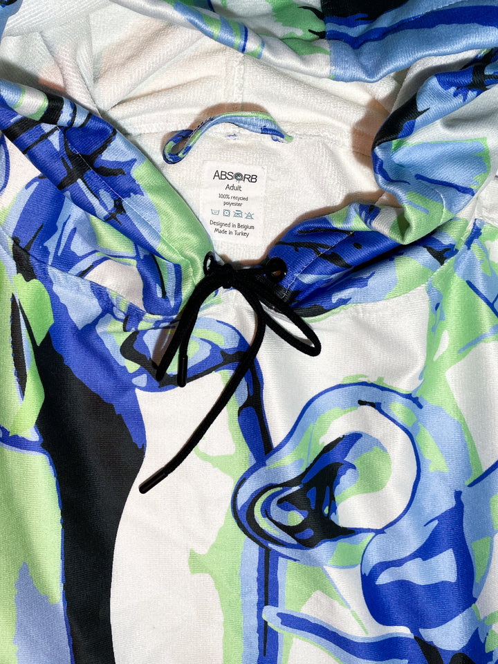 Travel Surfponcho  SWIRL adult