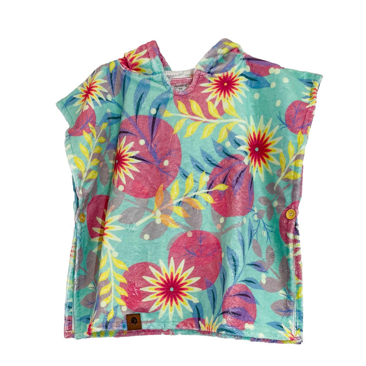 Surfponcho BLOEMEN kids