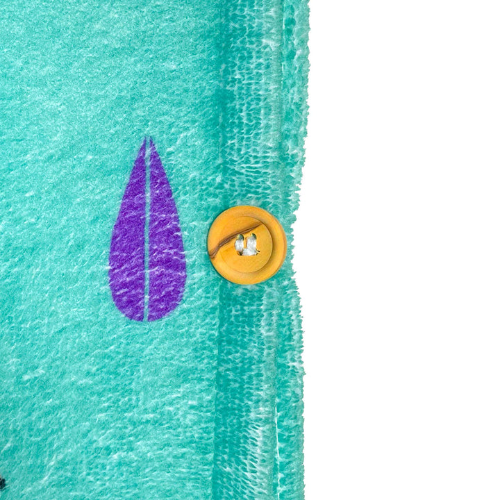 Surfing animals lavaterart surf poncho kids