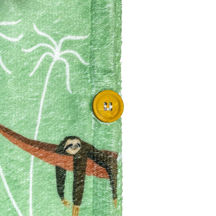 Surfing sloths lavaterart surfponcho junior surf poncho surfboard beach accessory 