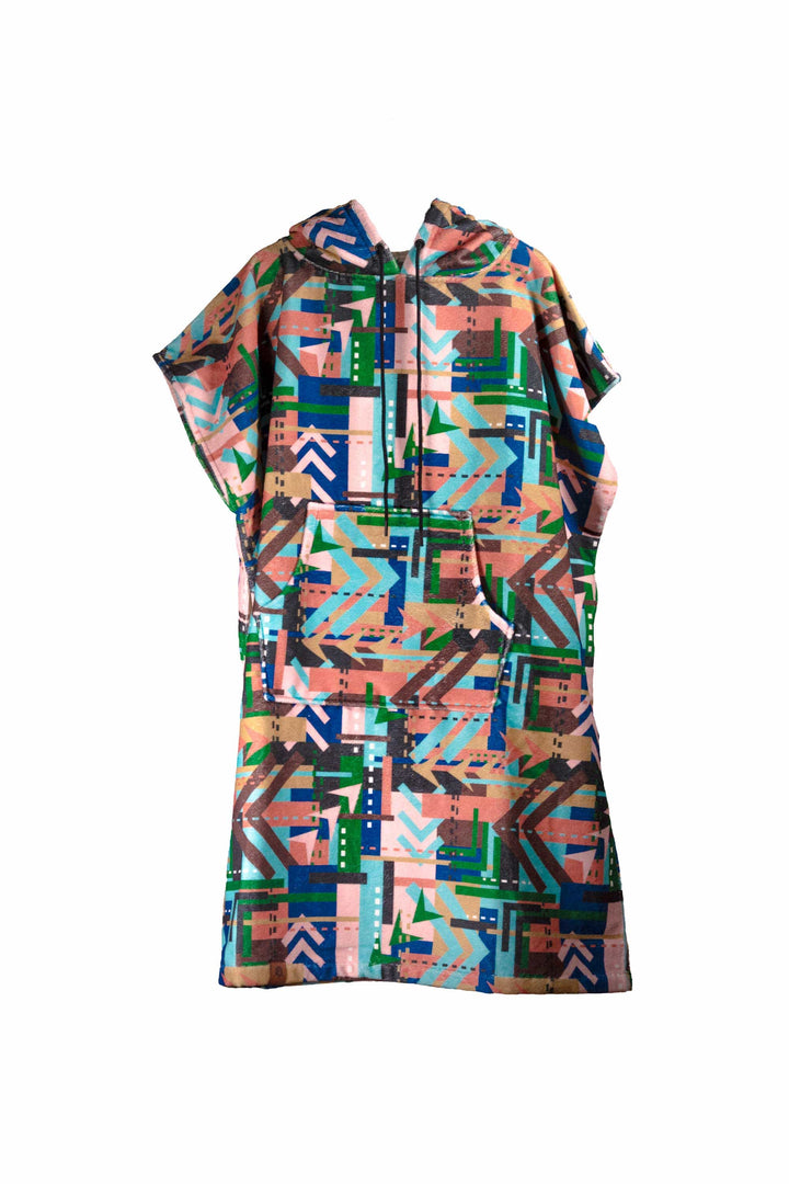 ABSRB Ponchos adult Adult Surf poncho GEOMETRICS adult