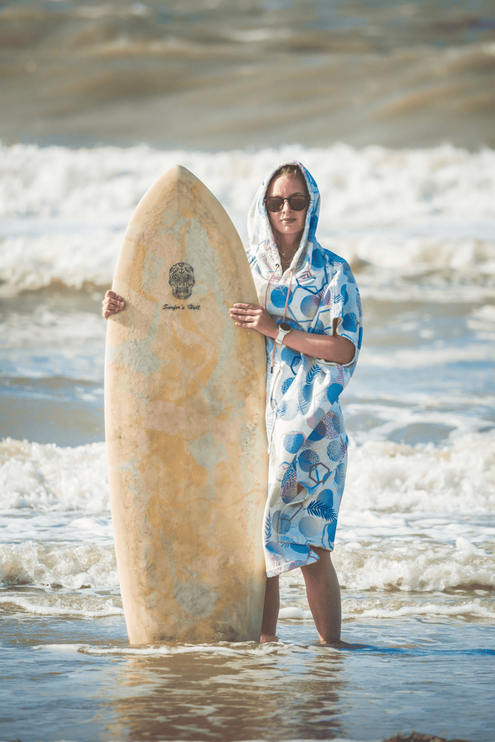 ABSRB Ponchos Adult Surf poncho NEON adult