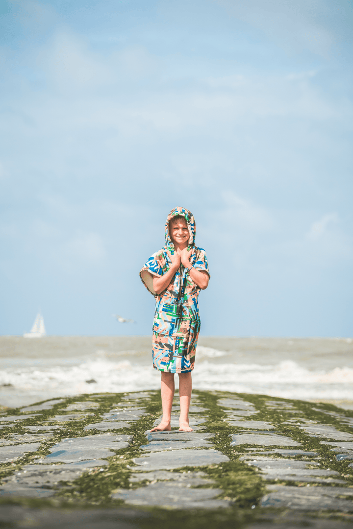 ABSRB Ponchos Junior Surf poncho GEOMETRICS junior