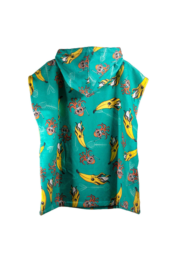 ABSRB Ponchos Junior Surf poncho OCTOPUS junior