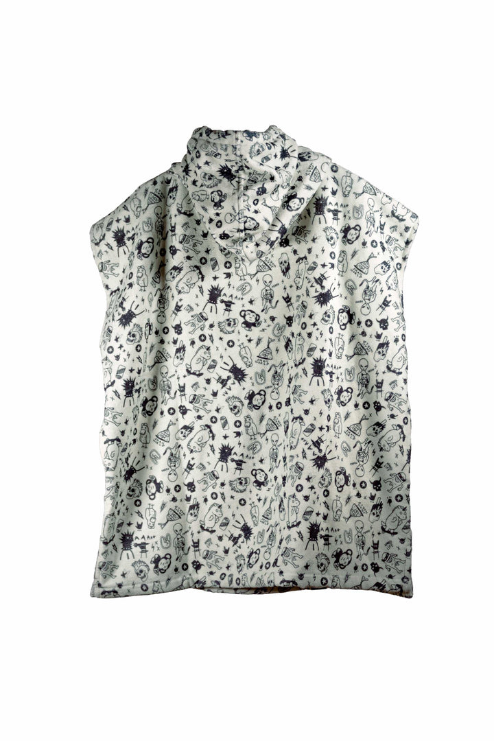 ABSRB Ponchos Junior Surfponcho PUNK junior