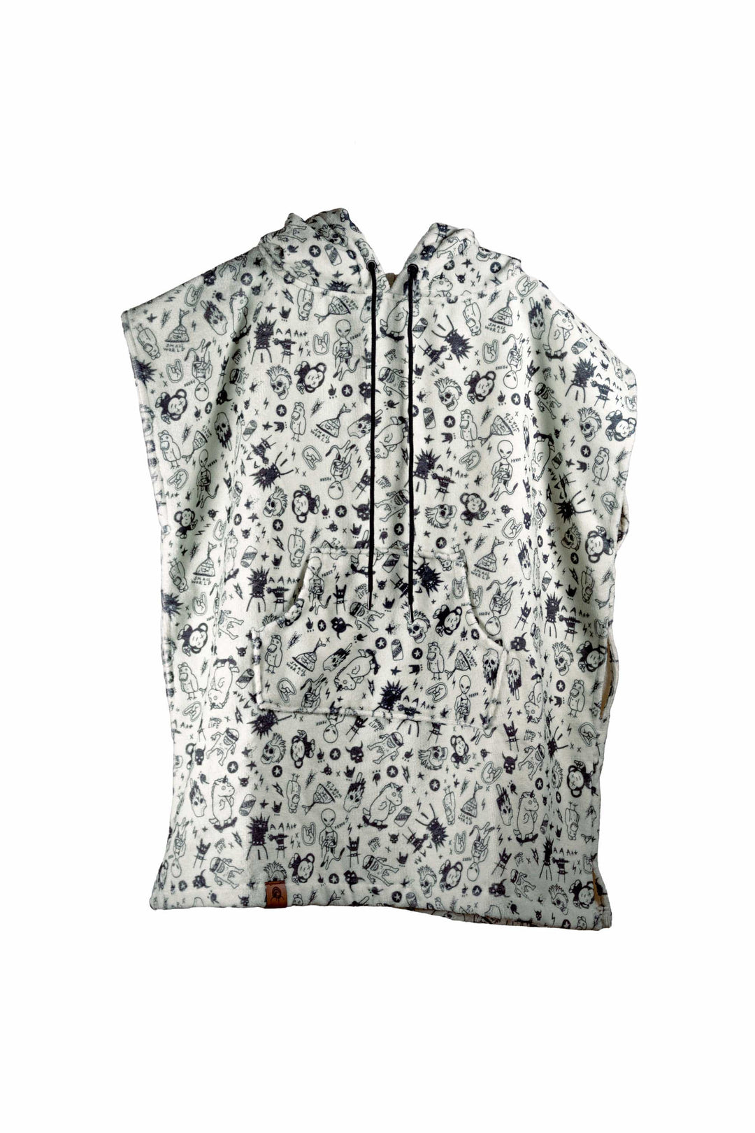 ABSRB Ponchos Junior Surfponcho PUNK junior