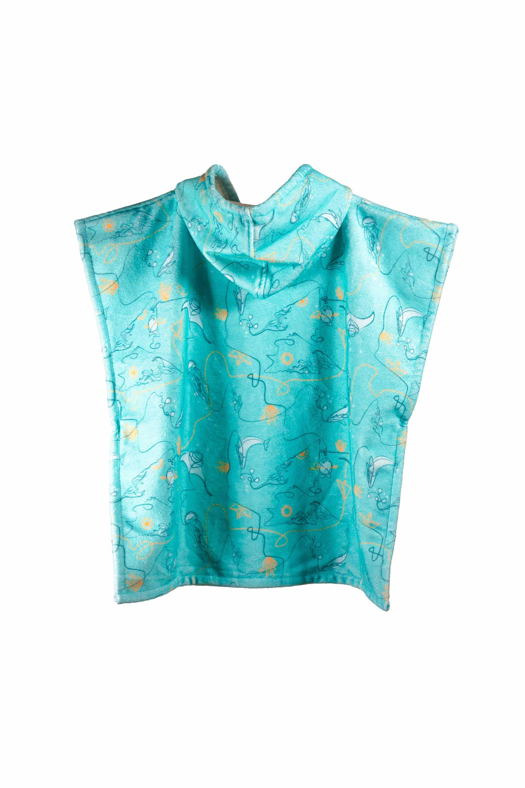 ABSRB Ponchos Kids Surf poncho OCEANO WHALES kids