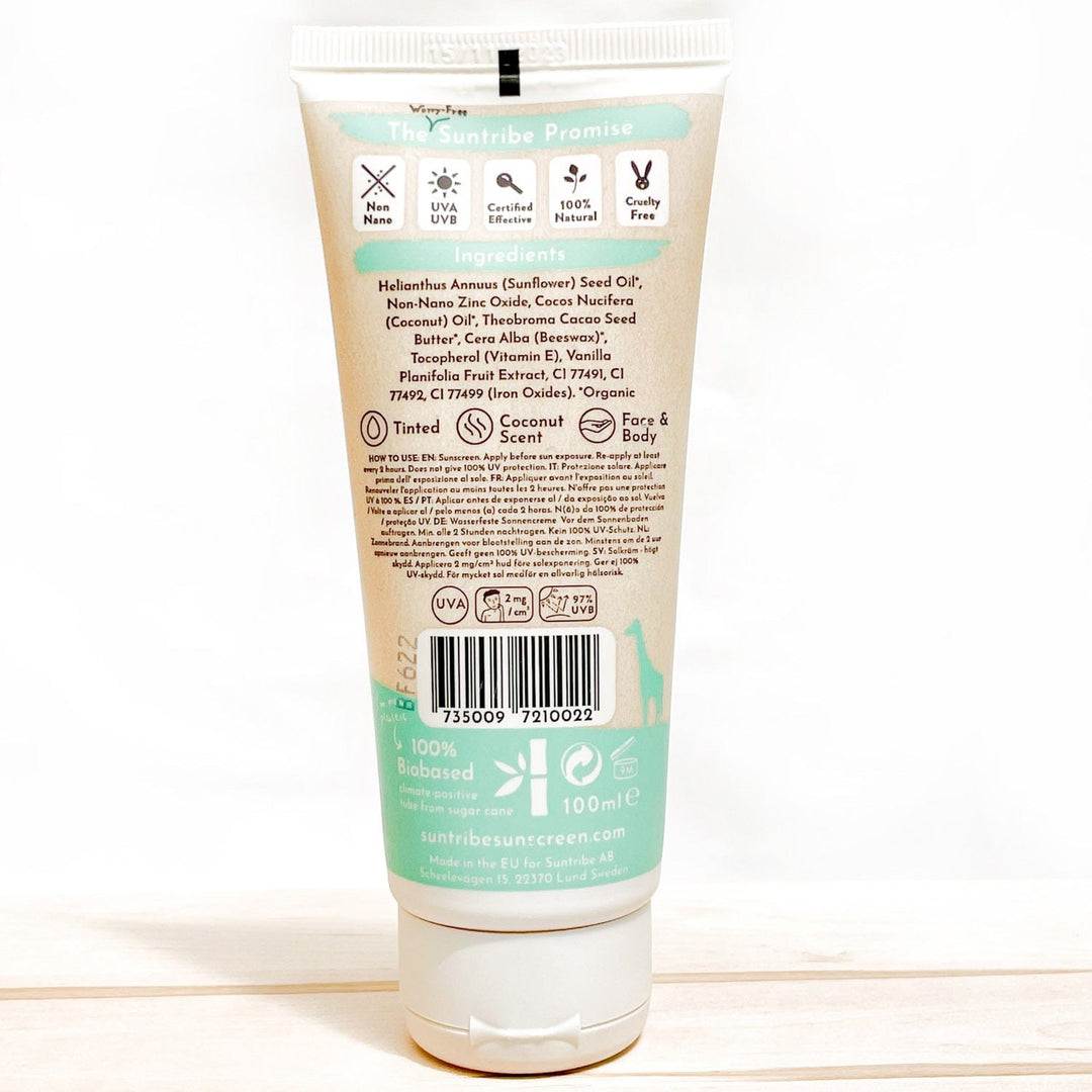 ABSRB Sun protection Mineral Body & Face Sunscreen SPF 30 - Suntribe