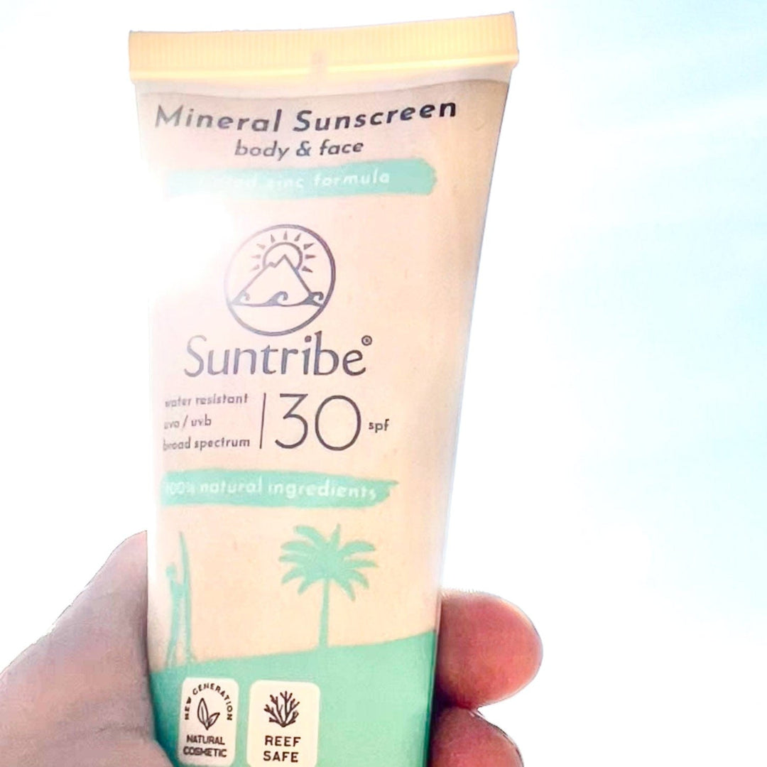ABSRB Sun protection Mineral Body & Face Sunscreen SPF 30 - Suntribe